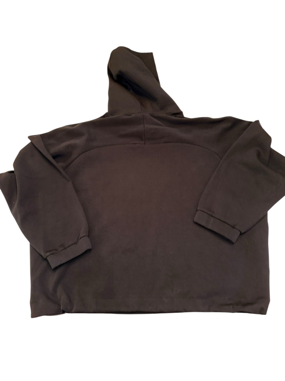 Goat USA Men’s Oversized Hooded Sweatshirt with Bungee Cord Waist Black Med - Picture 7 of 12